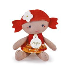 Doudou Jolijou Bábika Lola 16 cm červená