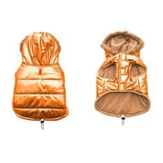 Duvo+ zimná bunda pre psov XL 70cm oranžová