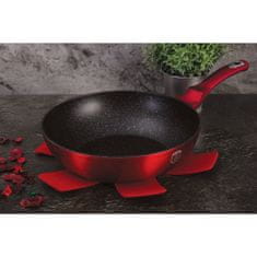 Berlingerhaus Panvica wok Berlingerhaus BH-1267N 28cm Metallic Burgundy Edition