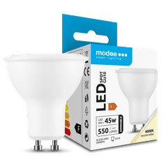 Modee Lighting LED Spot Alu-Plastic GU10 6W neutrálna biela, stmievateľná (ML-GU10P4000K6WDN) 