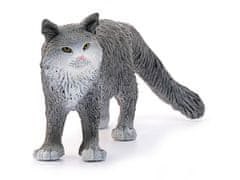 sarcia.eu 13893 Schleich Farm World - Mačka plemeno Maine Coon, figurína pre deti od 3 rokov 