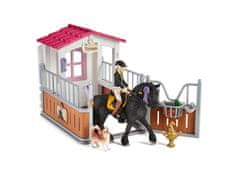 sarcia.eu SLH42437 Schleich Horse Club - Bok pre kone, ohrada pre kone Tori & Princess 5+ 