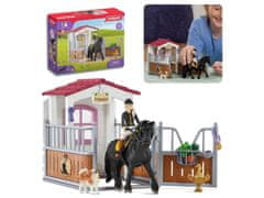 sarcia.eu SLH42437 Schleich Horse Club - Bok pre kone, ohrada pre kone Tori & Princess 5+ 