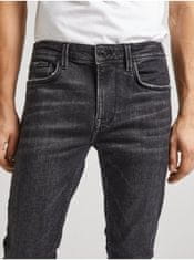 Pepe Jeans Čierne pánske slim fit džínsy Jeans Pepe Jeans 31/32