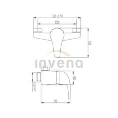 Invena Sprchová batéria ava new (BN-06-001-X)