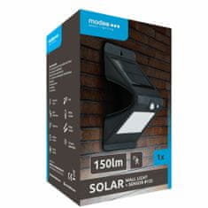 Modee Lighting solárna nástenná LED lampa 123 do exteriéru (ML-WS123) 