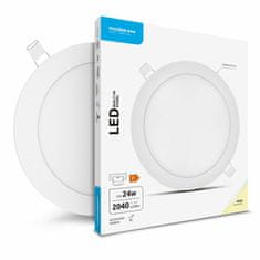 Modee Lighting LED Panel Round zapustený 24W neutrálna biela (ML-LPRB4000K24WA)