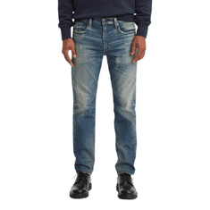 Levis  Pánske Rifle 511 SLIM FIT JEANS Modrá 33/34