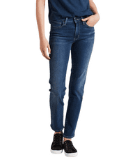 Levis  Dámske Rifle 712 Slim Mid Rise Jeans Read Between Tmavá modrá 26/32