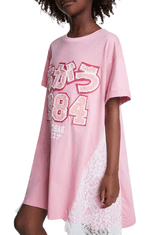 Desigual  detské šaty TEPIC DRESS Ružová 12