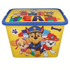 Stor Plastový úložný box PAW PATROL 23L, 02546