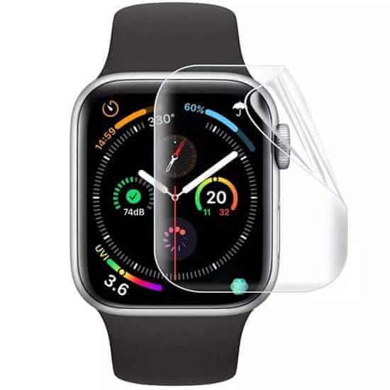 TopQ  Hydrogélový ochranný kryt obrazovky TPU pre Apple Watch 45 mm