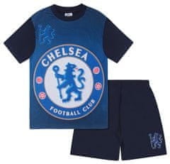 FAN SHOP SLOVAKIA Detské pyžamo Chelsea FC, tričko a šortky, bavlna | 10-11r