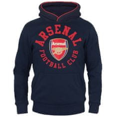 FAN SHOP SLOVAKIA Detská mikina Arsenal FC, tmavo modrá, kapucňa | 12-13r