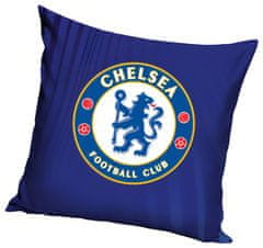 FAN SHOP SLOVAKIA Vankúšik Chelsea FC, modrý, 40x40