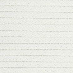 Vidaxl Úložný kôš hnedo-biely Ø38x46 cm bavlna