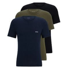 Hugo Boss 3 PACK - pánske tričko BOSS Regular Fit 50509255-980 (Veľkosť M)