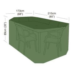 M.A.T Group poťah na súpravu 4 stoličiek+dlhý stôl 215x173x89cm, PE 90g/m2