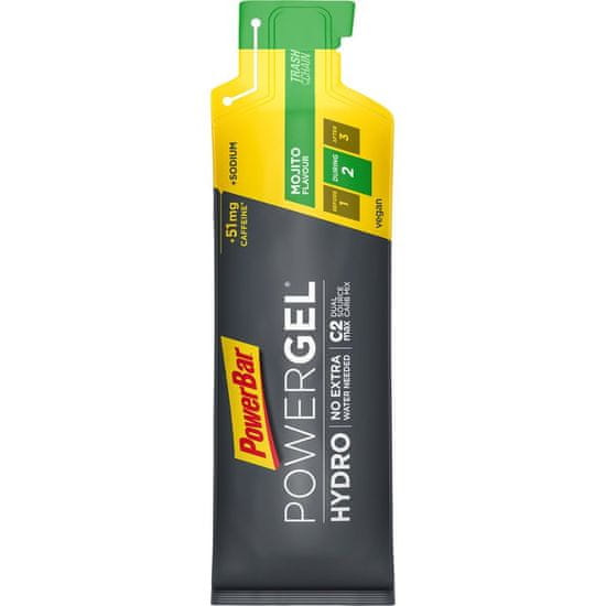 PowerBar Gél POWERGEL Hydro mojito s kofeínom 67g