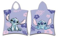 Jerry Fabrics Pončo Lilo a Stitch Bavlna - Froté, 50/115 cm