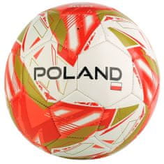 Lopty futbal červená 4 Flag Ball Poland