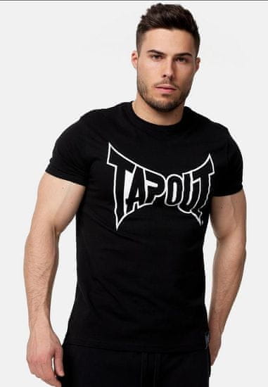 Tak Pánske tričko TAPOUT LIFESTYLE BASIC - čierne