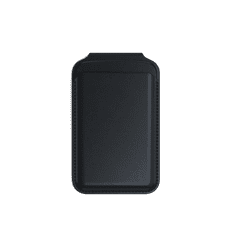 Satechi Vegan-Leather Magnetic Wallet Stand (iPhone 12/13/14/15 all models) - čierna