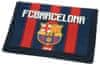 FAN SHOP SLOVAKIA Peňaženka FC Barcelona, vínovo-modrá, 12x9 cm