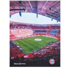 FAN SHOP SLOVAKIA Fleecová deka FC Bayern Mníchov, Allianz Arena, 130x170