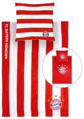 FAN SHOP SLOVAKIA Obojstranné obliečky FC Bayern Mníchov, 200x135, 80x80
