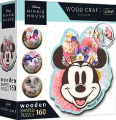 Trefl Wood Craft Origin puzzle Štýlová Minnie 160 dielikov