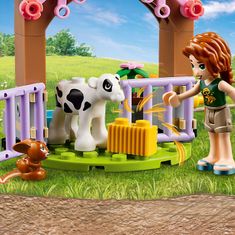 LEGO Friends 42607 Autumn a jej stajňa pre teliatko