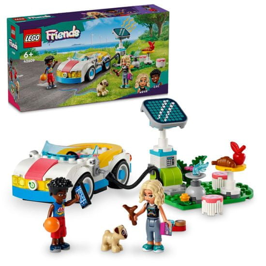 LEGO Friends 42609 Elektromobil s nabíjačkou