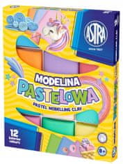 Astra Pastelová modelovacia hmota 12 farieb