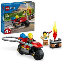 LEGO City 60410 Hasičská záchranárska motorka