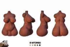 Climax-Doll realistické torzo - S-M Torso CLM Cinnamon