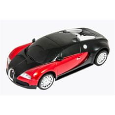 RC model auto na D.O. BUGATTI VEYRON NO.27028 RED