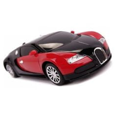 RC model auto na D.O. BUGATTI VEYRON NO.27028 RED