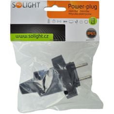 Solight Vidlica 230V gumená IP65 SOLIGHT P78