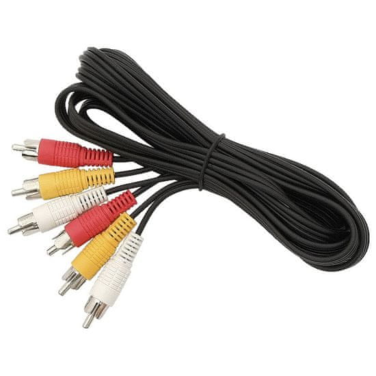 Solex Kábel 3RCA-3RCA 5m