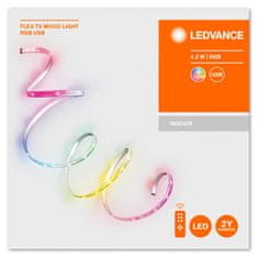 LEDVANCE Pás LED sada pre TV na USB 2x50cm RGB LEDVANCE FLEX TV MOOD LIGHT RGB (WM5)