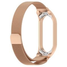 BStrap Milanese remienok na Xiaomi Mi Band 7, gold