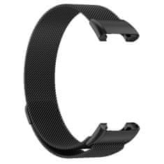 BStrap Milanese remienok na Xiaomi Mi Band 7 Pro, black