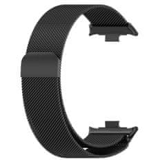 BStrap Milanese remienok na Xiaomi Mi Band 8 Pro, black