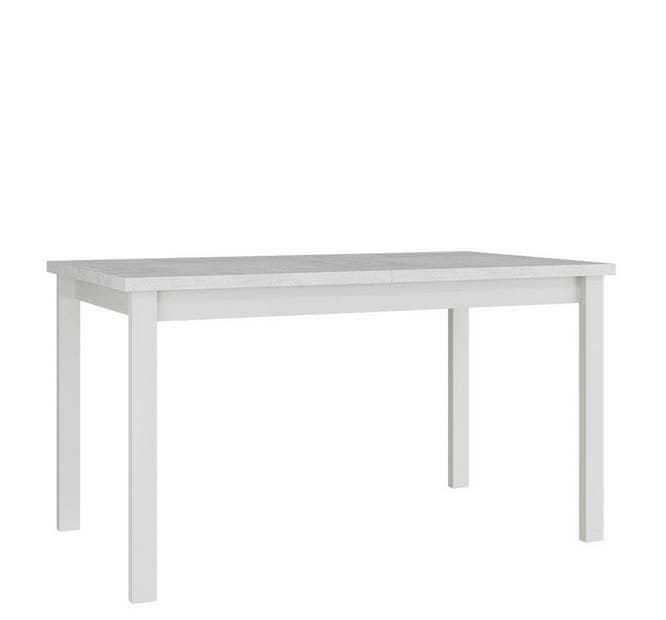 Veneti Rozkladací jedálenský stôl 140x80 cm ELISEK 2 - biely