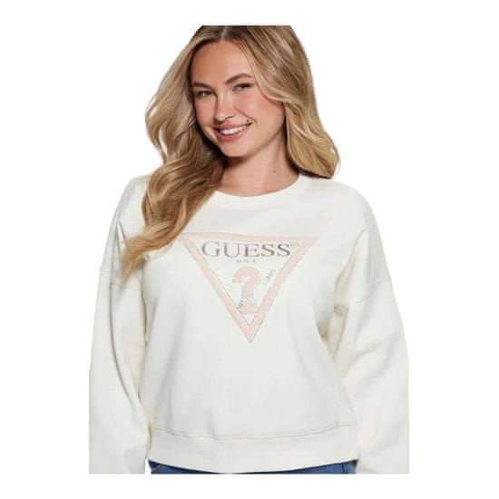 Guess Mikina biela 173 - 177 cm/L W4RQ13KC5H2G012