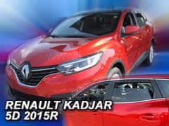 HEKO Deflektor Renault Kadjar 2015 - 2022, 4 dielná sada HEKO