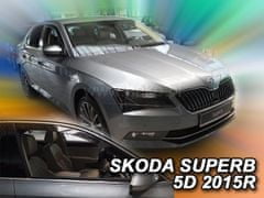 HEKO Deflektor Škoda Superb 5D 15- - 2 dílná seda HEKO