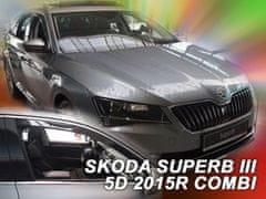 HEKO Deflektor Škoda Superb 5D 15- - 2 dílná seda HEKO