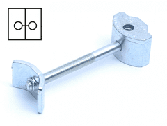 STREFA Kĺb pracovnej dosky M6/35x114 ZB - balenie po 1 ks